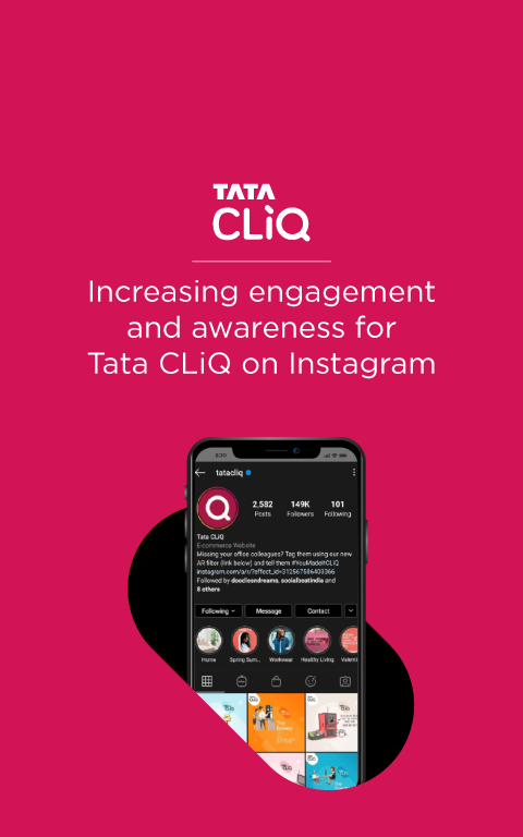 Increasing engagement and awareness for Tata CLiQ - 2020