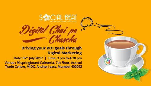 How to get ROI from digital marketing- Digital Chai Pe Charcha, Mumbai
